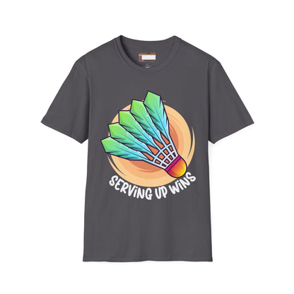 Badminton Game Day Graphic Comfort Unisex T-shirt