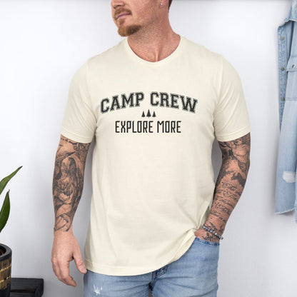Camping Crew Ultimate Comfort Styled T-shirt