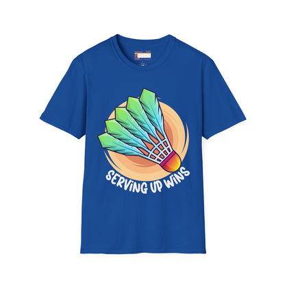 Badminton Game Day Graphic Comfort Unisex T-shirt