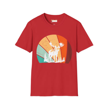Graphic Designed Deer Colony Ultimate Comfort Unisex T-shirt