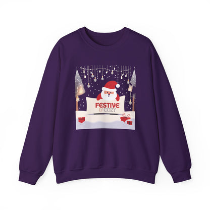 Graphic Designed Holiday Christmas Unisex Crewneck Sweatshirt