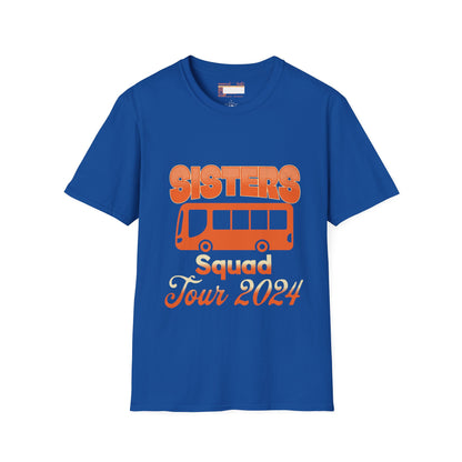 Graphic Sister Tour Comfort T-shirt Group Vacation Comfort Styled T-shirts