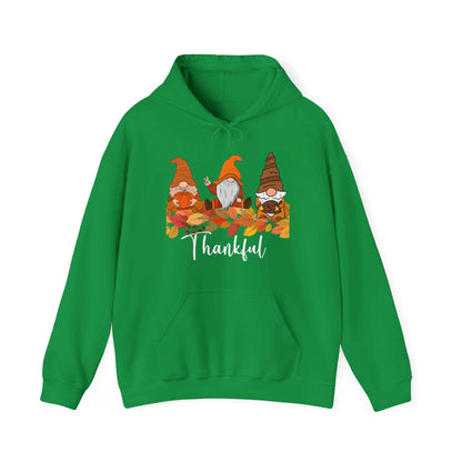 Unisex Hooded Graphic Holidays Sweatshirt, Cute Designed Hoodies for thanksgiving, Minimalist Hooded Holiday Sweatshirts