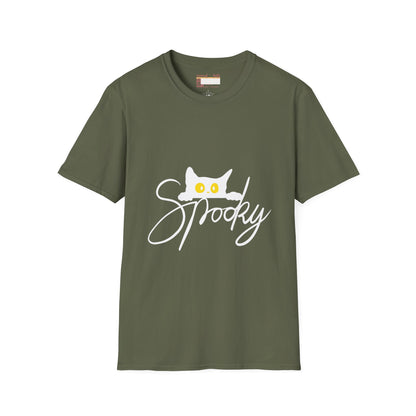 Summer Graphic Cat Spooky Designed Comfort T-shirt