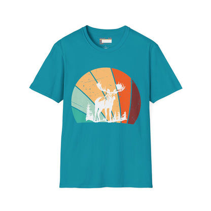 Graphic Designed Deer Colony Ultimate Comfort Unisex T-shirt
