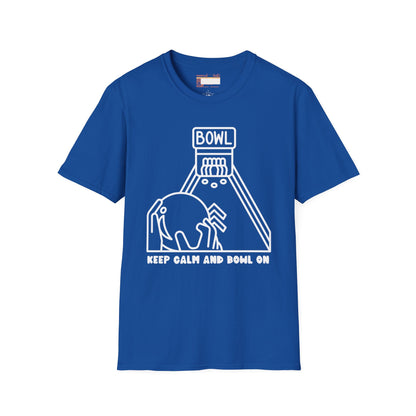 Retro Bowling Champion Bowling King Graphic Comfort Unisex T-shirt