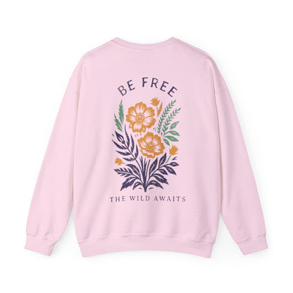 Graphic Designed Minimalist Crewneck Sweatshirt