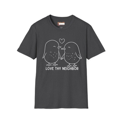 Graphic Christian Bible Gospel Unisex Comfort T-shirt, Christian Love Thy Neighbor Tees