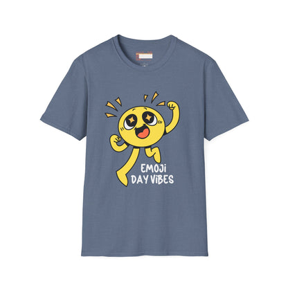 Graphic Emojis Designed Comfort Styled Minimalist T-shirts