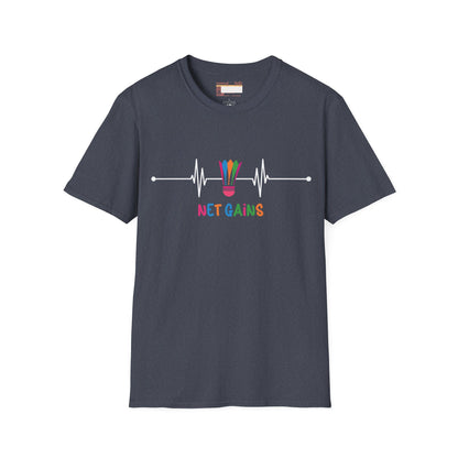 Badminton Game Day Graphic Comfort Unisex T-shirt