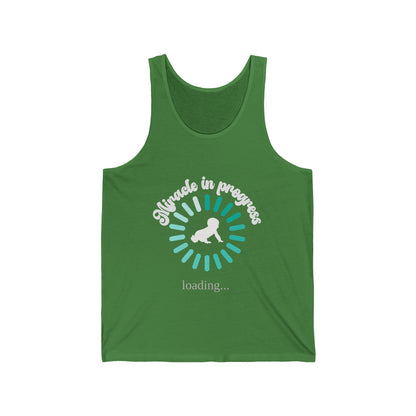 Pregnancy Mom Miracle Baby Loading Ultimate Comfort Tank Top