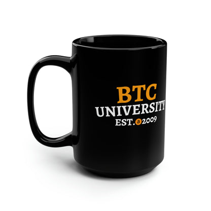 BTC University (Bitcoin, Crypto) Mug 15oz