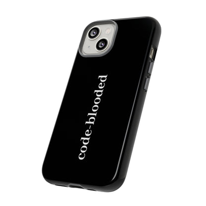 Code Blooded (Technology Programmers) iPhone Case