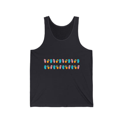 Beach Lovers Ultimate Comfort Styled Funny Unisex Summer Tank Top