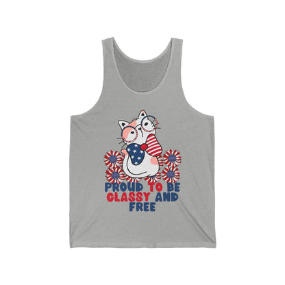 American Independence Ultimate Comfort Styled Unisex Funny Tank Top