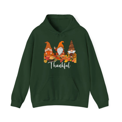 Unisex Hooded Graphic Holidays Sweatshirt, Cute Designed Hoodies for thanksgiving, Minimalist Hooded Holiday Sweatshirts
