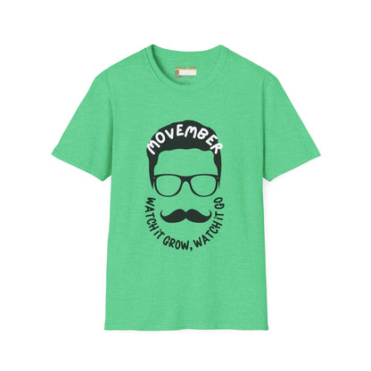 Movember Moustache Bearded Gang Graphic Comfort Unisex T-shirt