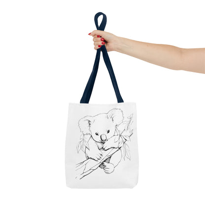 Summer Graphic Panda Tote Bag