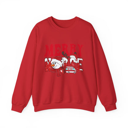 Graphic Designed Holiday Christmas Nurse Unisex Crewneck Sweatshirt