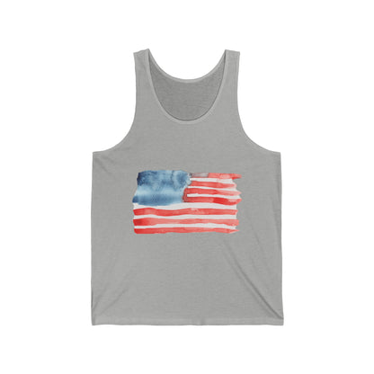 American Independence Graphic Ultimate Comfort Styled Unisex Summer Tank Top
