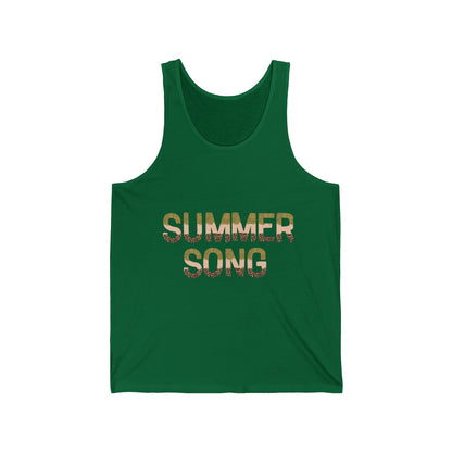 Beach Lovers Ultimate Comfort Styled Funny Unisex Summer Tank Top