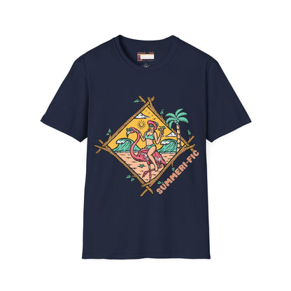Graphic Summerfest Designed Summer time Comfort Styled T-shirts