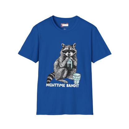 Graphic Designed Minimalist Racoon the Bandit Unisex Comfort Styled T-shirts