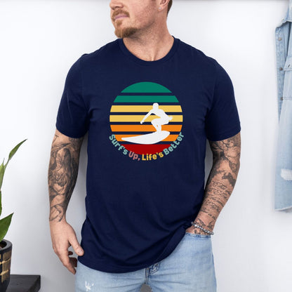 Surfer Up Surfer Lovers Ultimate Unisex Comfort Styled T-shirt
