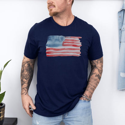 Graphic Flag Day Ultimate Comfort Styled Graphic T-shirt