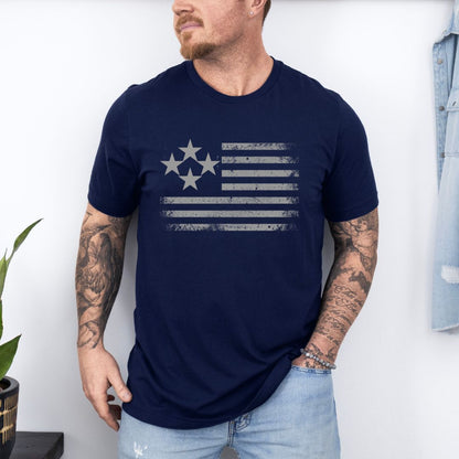 The Patriot Flag Ultimate Unisex Comfort Styled T-shirt