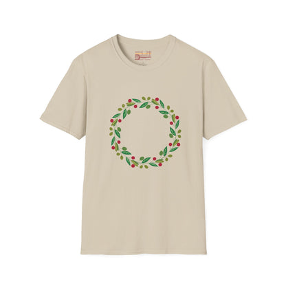 Circle Floral Combination Ultimate Comfort Styled Graphic T-shirt