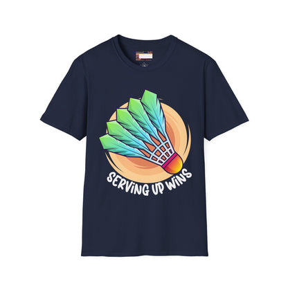 Badminton Game Day Graphic Comfort Unisex T-shirt