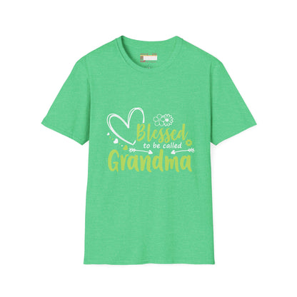 Graphic Designed Blessed Grand ma Minimalist Comfort T-shirt