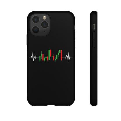 Bearish And Bullish Chart Candles (Stock Market) iPhone Case