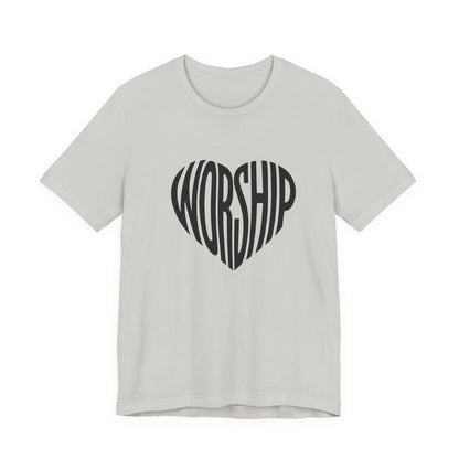 Worship T-shirt, Christian Shirts, Bible styled Tees, Shirt Gift For Her, Christian T-shirt Vibes, Religious Graphic Shirt