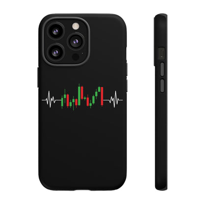 Bearish And Bullish Chart Candles (Stock Market) iPhone Case