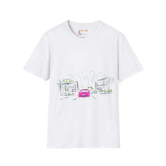 Graphic City Drama Designed Comfort Unisex T-shirt