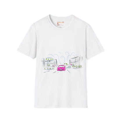 Graphic City Drama Designed Comfort Unisex T-shirt