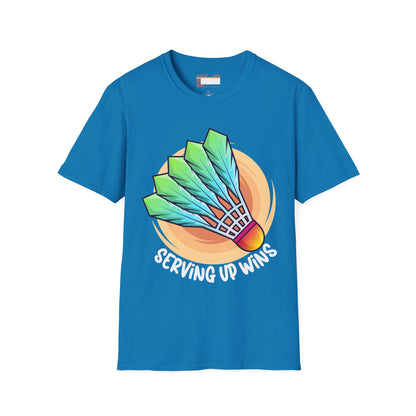 Badminton Game Day Graphic Comfort Unisex T-shirt