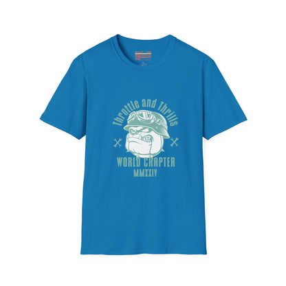 Throttle and Thrills Rider Ultimate Unisex Comfort Styled T-shirt