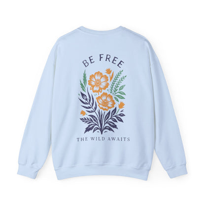 Graphic Designed Minimalist Crewneck Sweatshirt