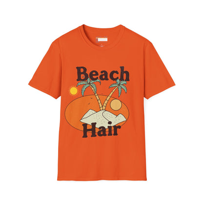 Graphic Summer Vibes Beach Hair Comfort Styled T-shirts