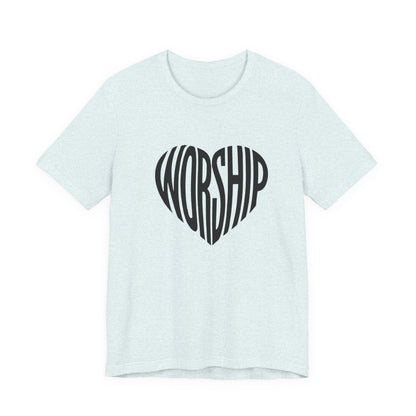 Worship T-shirt, Christian Shirts, Bible styled Tees, Shirt Gift For Her, Christian T-shirt Vibes, Religious Graphic Shirt