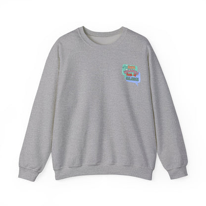 Graphic Designed Minimalist  Hope Whispers Crewneck Sweatshirt