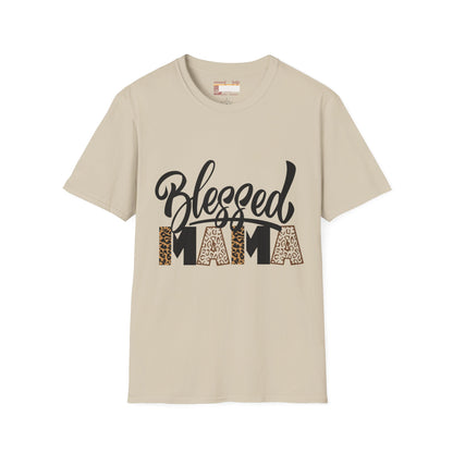 Graphic Blessed Mama Comfort Styled T-shirts