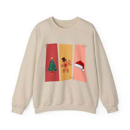 Graphic Designed Holiday Christmas Unisex Crewneck Sweatshirt