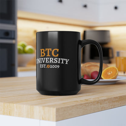 BTC University (Bitcoin, Crypto) Mug 15oz