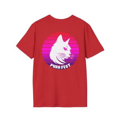 Graphic Perfect Ultimate Comfort Unisex Cat Dad and mom T-shirt