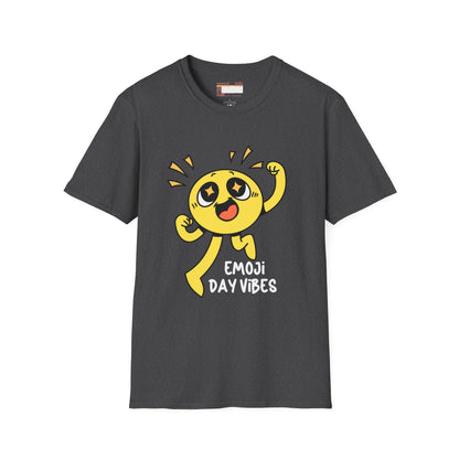Graphic Emojis Designed Comfort Styled Minimalist T-shirts