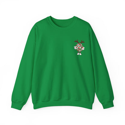 Graphic Designed Holiday Christmas Unisex Crewneck Sweatshirt